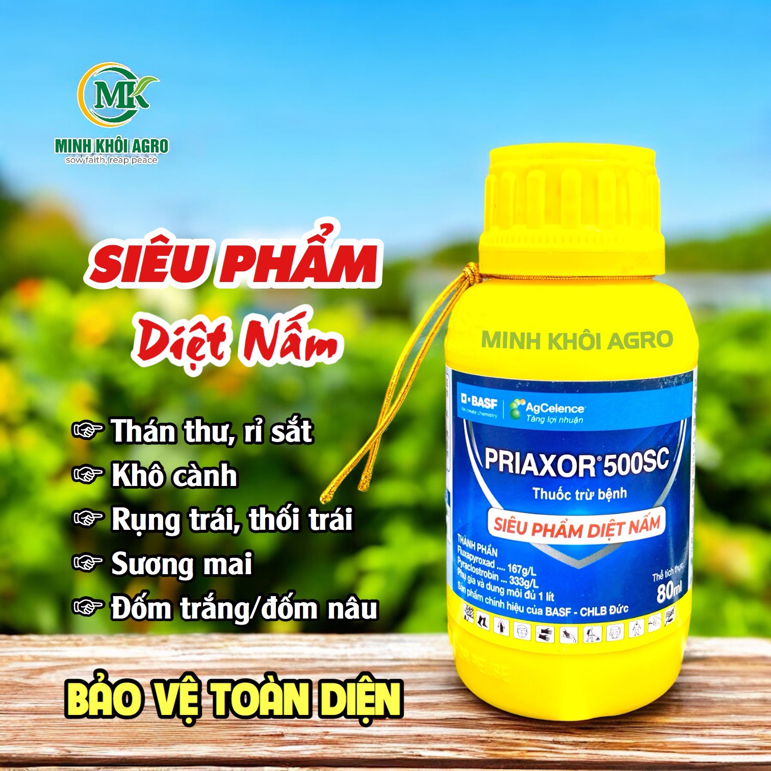 Thuốc trừ bệnh Priaxor 500SC